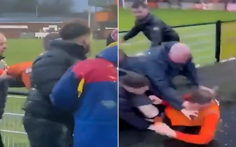 شجار عنيف في إنجلترا.. اشتباكات دموية تعقب مباراة للهواة في ملاعب بريطانيا